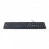 Teclado USB Gembird KB-U-103-PT Preto (PT)