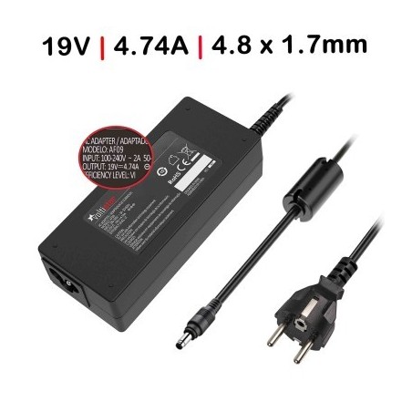 CARREGADOR PARAPORTÁTIL HP e LG 4.8*1.7mm