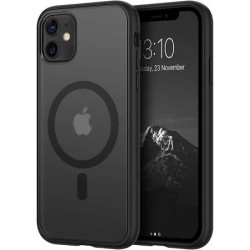 Capa Magnética preta iphone 11 + pelicula vidro temperado