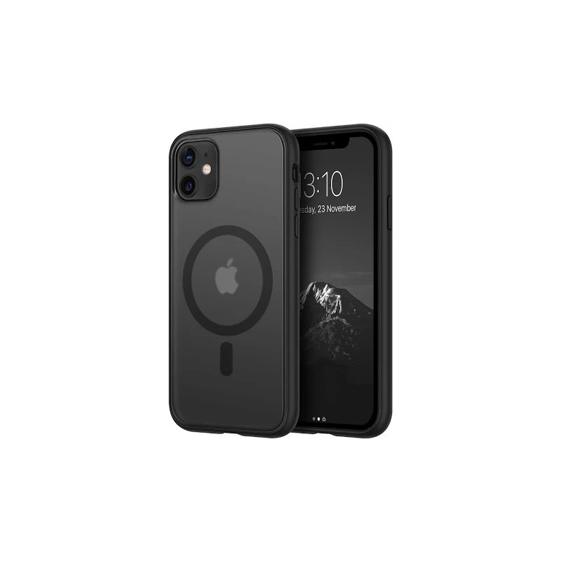 Capa Magnética preta iphone 11 + pelicula vidro temperado