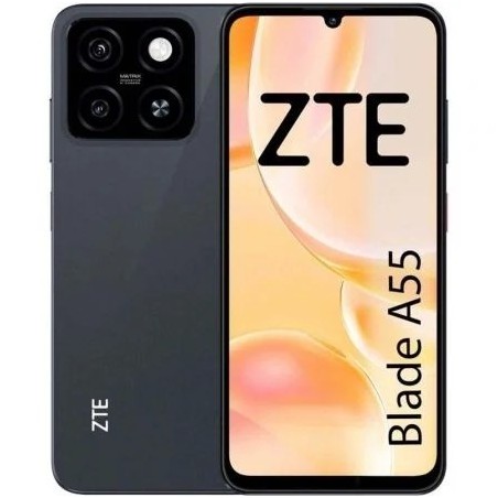 Smartphone ZTE Blade A55 4GB/ 64GB/ 6.75"/ Preto