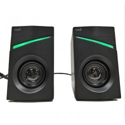 Colunas de computador gaming LED USB COOL 7W