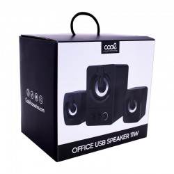 Colunas para PC COOL Office USB 11W