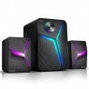 Colunas  para PC COOL Gaming LED USB 13W