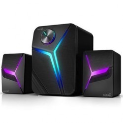 Colunas  para PC COOL Gaming LED USB 13W