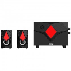 Colunas para PC COOL LED USB 15W gaming