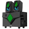 Colunas para PC COOL LED USB 15W gaming