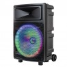 Coluna Alto-falante Musical Bluetooth (2 microfones + controle remoto) COOL Fest 60W