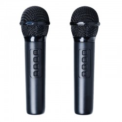 Coluna Alto-falante Musical Bluetooth (2 microfones + controle remoto) COOL Fest 60W