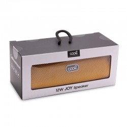 Coluna para música Bluetooth COOL Joy cor Mostarda (12 W)