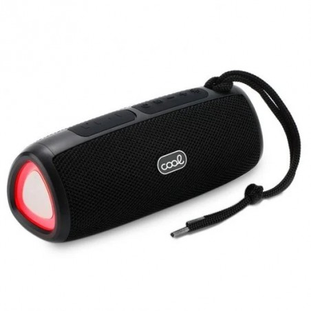 Coluna para música Bluetooth COOL Joy preta (12 W)
