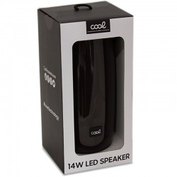 COLUNA BLUETOOTH COOL LED (14W) PRETO
