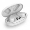 Auriculares Stereo Bluetooth Dual Pod Earbuds COOL Feel Brancos