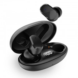 Auriculares Stereo Bluetooth Dual Pod Earbuds COOL Feel Pretos