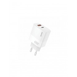 Carregador GaN IDUSD D130B PD 65W 2 portas USB-A e USB-C