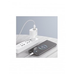 Carregador GaN IDUSD D130B PD 65W 2 portas USB-A e USB-C