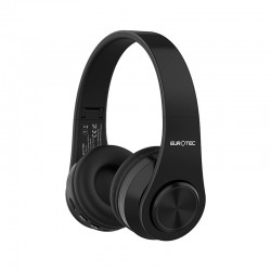 Auscultadores bluetooth sem fio Eurotec CDHP1.24 Pretos