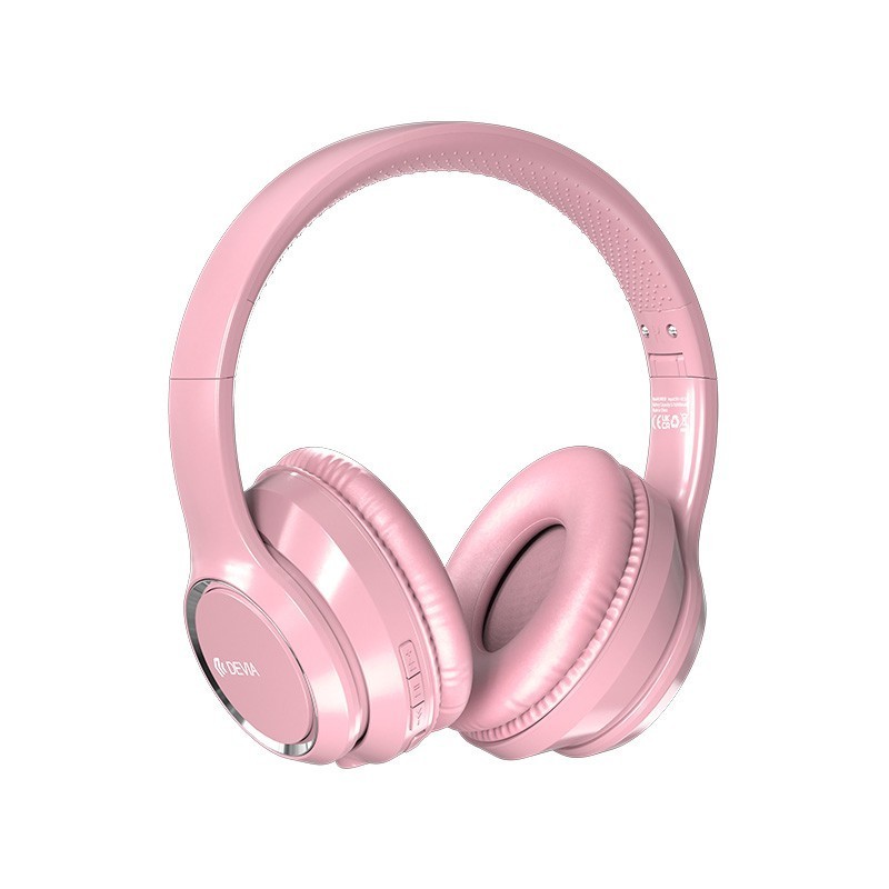 Auscultadores bluetooth sem fio Devia Kintone V2 Rosa Auscultadores bluetooth sem fio Devia Kintone V2 Rosa