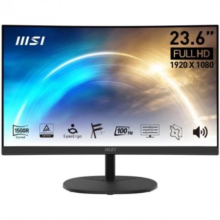 Monitor MSI PRO MP2412C 23.6" LCD VA FullHD 100Hz Curvo