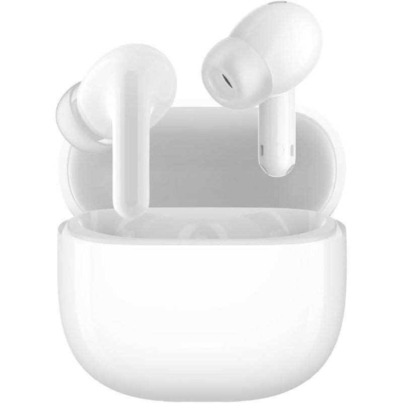 Auriculares Bluetooth Xiaomi Redmi Buds 6 Lite com base de carga/ Autonomía 7h/ Brancos