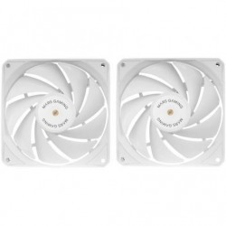 Pack 2 Ventiladores Mars Gaming MF-NCLX2/ 12cm