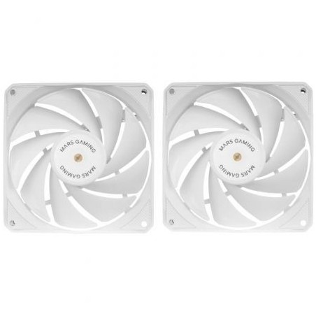 Pack 2 Ventiladores Mars Gaming MF-NCLX2/ 12cm
