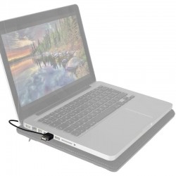 Suporte de refrigeração NGS Cooler Jetstand para computadores portáteis de até 15,6" / Iluminação LED