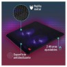 Suporte de refrigeração NGS Cooler Jetstand para computadores portáteis de até 15,6" / Iluminação LED