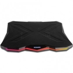 Suporte de refrigeração Nox Pro Stand para computadores porttáteis até 17.3"/ Iluminação LED