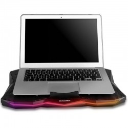 Suporte de refrigeração Nox Pro Stand para computadores porttáteis até 17.3"/ Iluminação LED