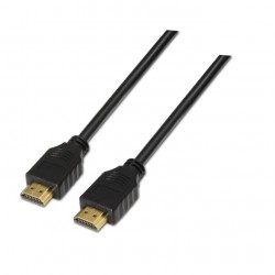 Cabo HDMI de alta velocidade / HEC, A macho-A macho, preto, 1,0 metro, Full HD A119-0093