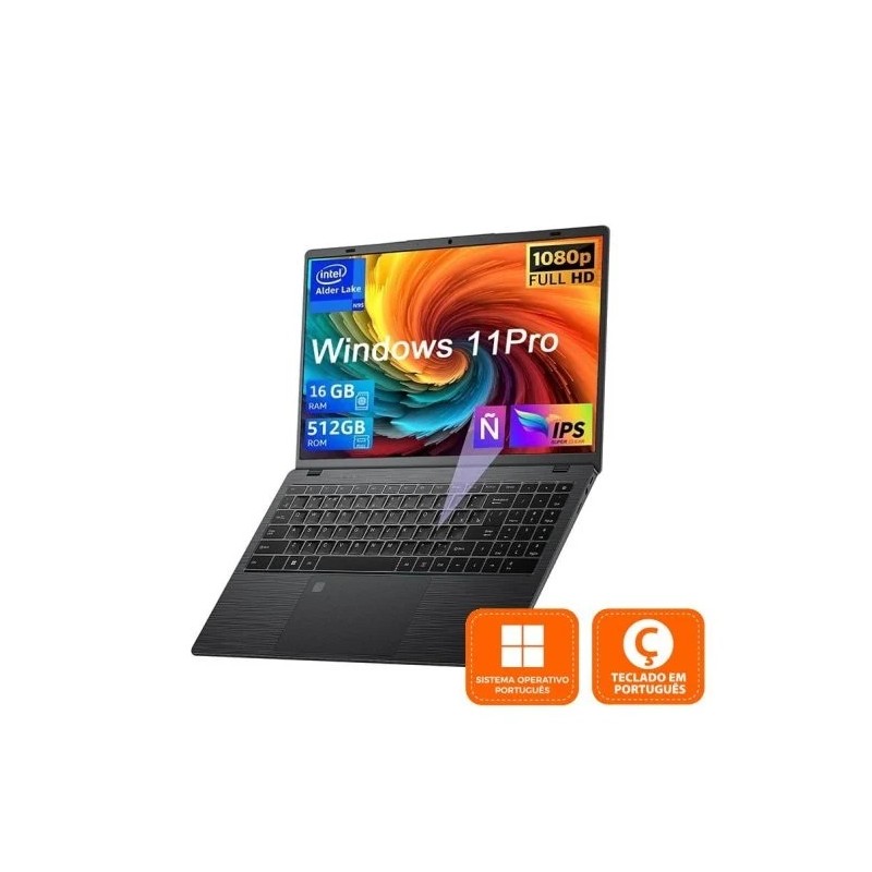 Computador portátil Vanwin Intel Celeron N5095/24 GB/512GB SSD/15.6" windows 11 pro Computador portátil Vanwin Intel Celeron N5095/24 GB/512GB SSD/15.6" windows 11 pro