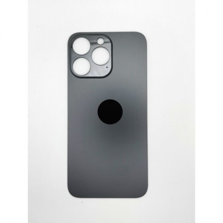 Tampa traseira preta para iPhone 13 PRO MAX FÁCIL INSTALAÇÃO c/ logo
