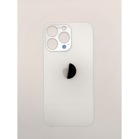 Tampa traseira branca para iPhone 13 PRO MAX FÁCIL INSTALAÇÃO c/ logo
