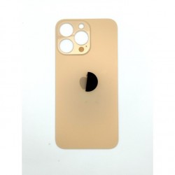 Tampa traseira dourada para iPhone 13 PRO MAX FÁCIL INSTALAÇÃO c/ logo