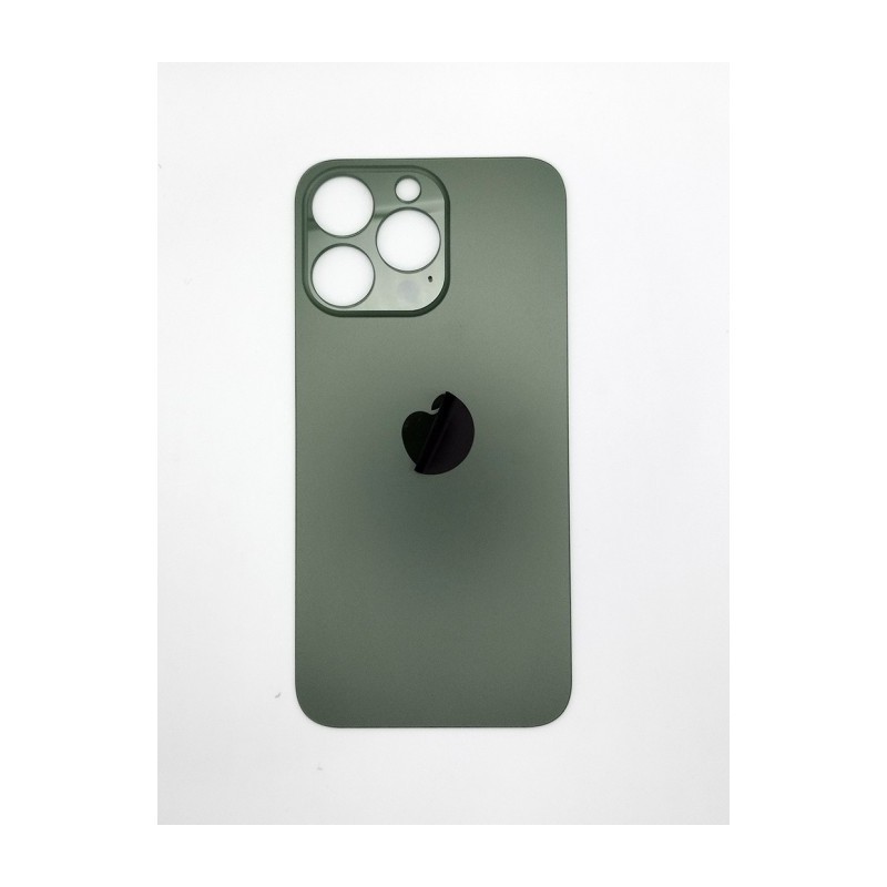 Tampa traseira verde para iPhone 13 PRO MAX FÁCIL INSTALAÇÃO c/ logo