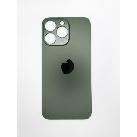 Tampa traseira verde para iPhone 13 PRO MAX FÁCIL INSTALAÇÃO c/ logo