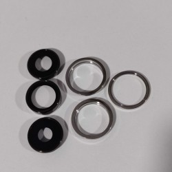 Lentes de câmara iPhone 13 PRO iPhone 13 PRO MAX Prateada (3 peças)