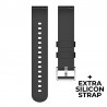 Smartwatch Cool Ultrathin + 2 Correias  (Amoled, Chamadas, Ultra-fino ) Preto