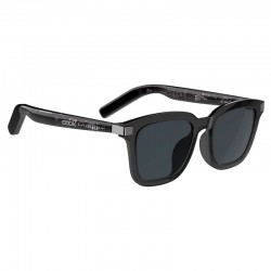 Smart Glasses COOL IA Unissex Óculos de Sol inteligentes Pretos (Chamadas, Música, Tradução)