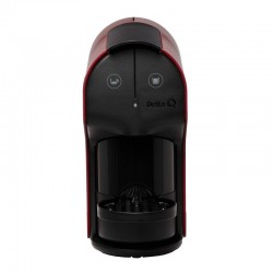 Máquina Cafe Cápsulas Delta Quick Vermelha + Oferta caixa 40 capsulas café delta q qalidus 10