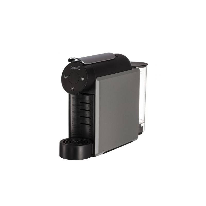 Máquina Cafe Cápsulas Delta Mini Qool Cinzenta + Oferta caixa 40 capsulas café delta q qalidus 10 Máquina Cafe Cápsulas Delta Mini Qool Cinzenta + Oferta caixa 40 capsulas café delta q qalidus 10