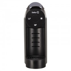 Máquina Cafe Cápsulas Delta Mini Qool Cinzenta + Oferta caixa 40 capsulas café delta q qalidus 10