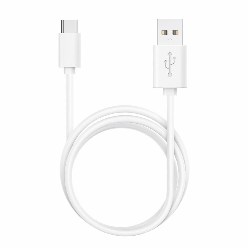 Cabo USB Universal TIPO-C (1.2 metros) Branco 2.4 Amp