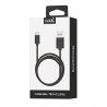 Cabo USB Universal TIPO-C (1.2 metros) Preto 2.4 Amp