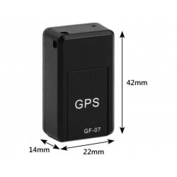 Localizador GPS OHPA GF07 (Preto - GSM - 3.5 x 2 x 1.4 cm)