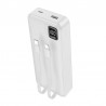 Powerbank Universal 22.5W 20.000 mAh (Tipo-C / Lightning) COOL Branca