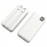Powerbank Universal 22.5W 20.000 mAh (Tipo-C / Lightning) COOL Branca
