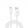 Cabo USB a USB TYPE-C (1,2 metros) Branco 2,4 Amp Branco