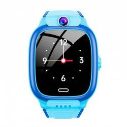 Smartwatch COOL Kids 4G GPS Azul Silicone (Localização, Chamadas de Vídeo, SIM)